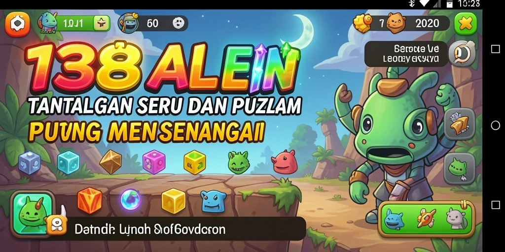 Screenshot 138ALIEN menampilkan gameplay Puzzle yang menarik dan menantang.