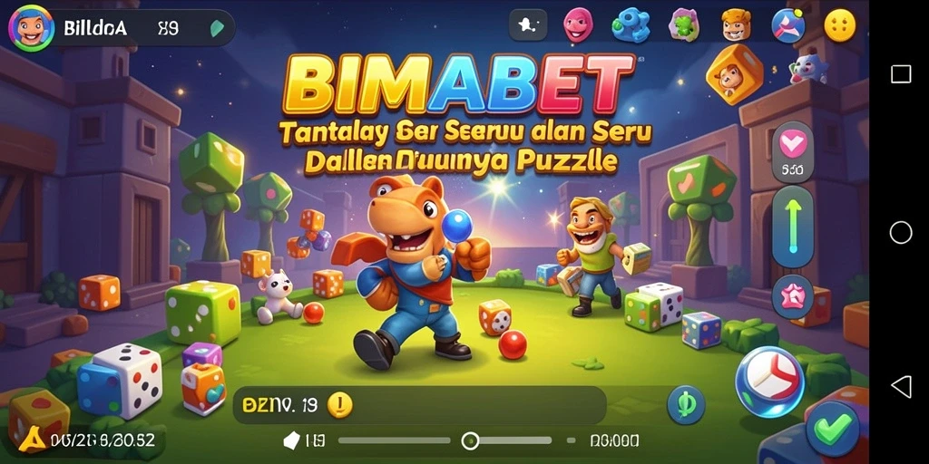 Screenshot gameplay BIMABET dengan tantangan Puzzle yang menarik.