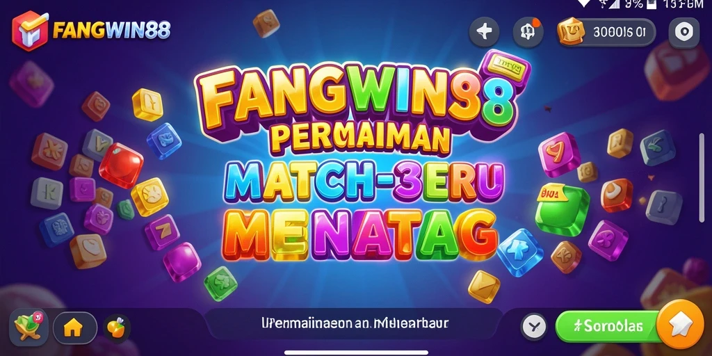 Tampilan gameplay seru dan penuh warna dari FANGWIN88.