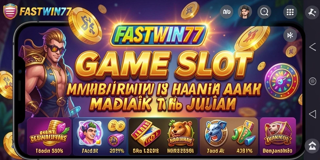 Tampilan gameplay slot yang menarik dan mengasyikkan di FASTWIN77.