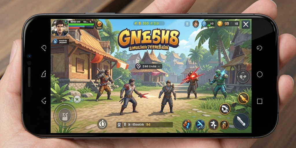 Screenshot gameplay menarik dari GN168 yang menunjukkan interaksi dalam game.
