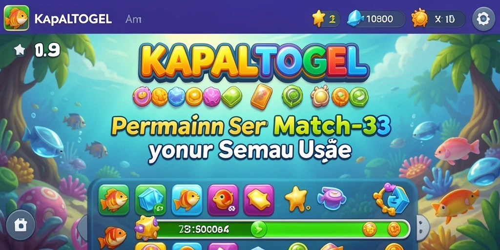 Tampilan gameplay seru KAPALTOGEL dengan grafis menarik.