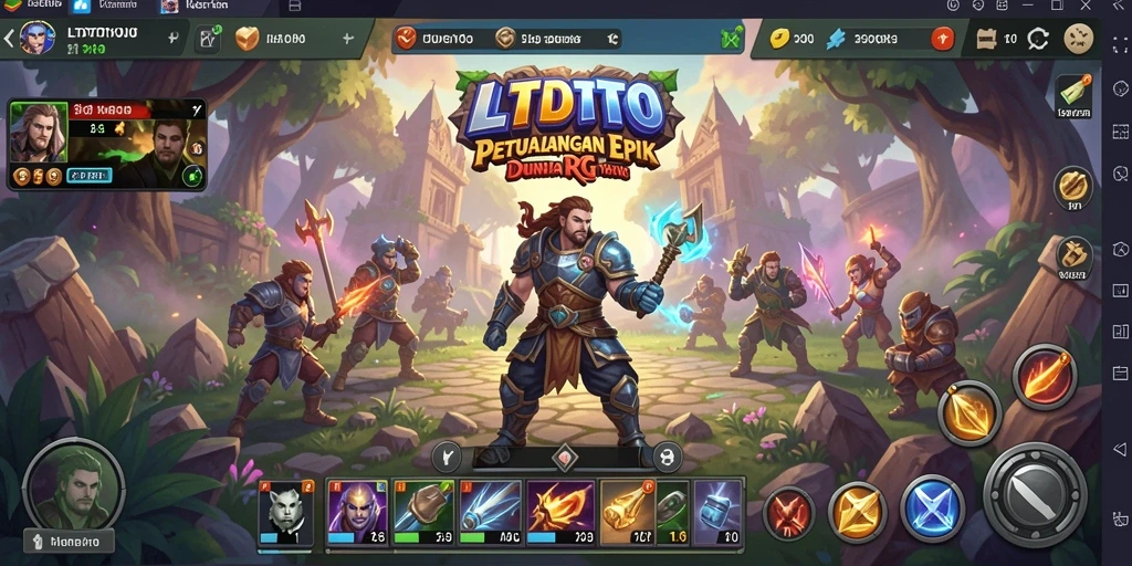 Tampilan gameplay LTDTOTO yang mendebarkan dan menarik.