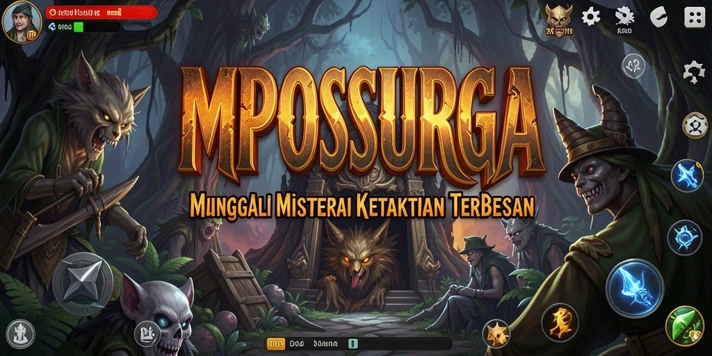 Menampilkan gameplay menakutkan dengan suasana mencekam penuh misteri.