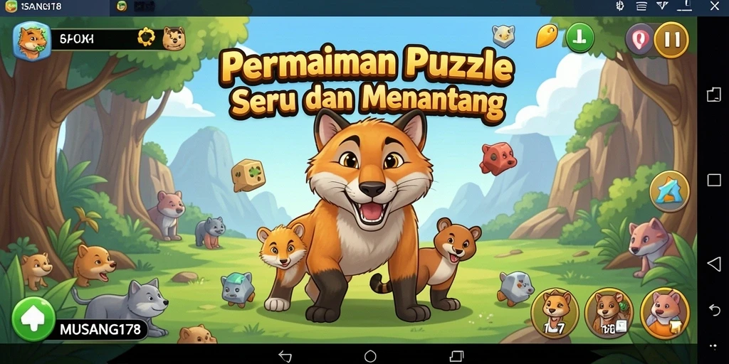 Gameplay menarik dari MUSANG178 yang memicu logika.