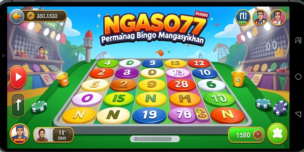 Screenshot gameplay menampilkan suasana seru di <strong>NGASO77</strong> saat bermain Bingo.